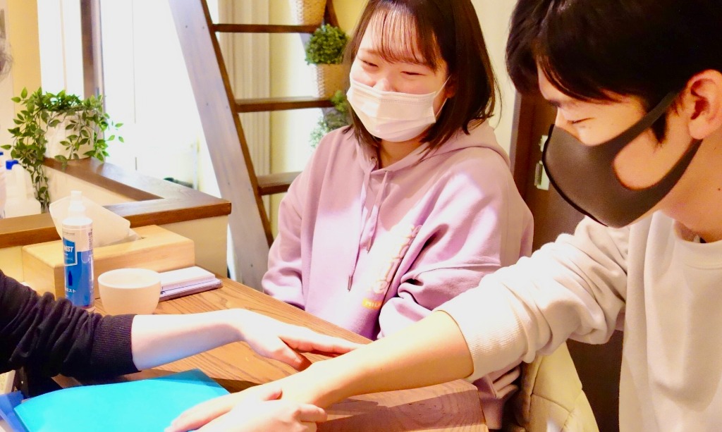 楽しく、気軽にお話ししながら